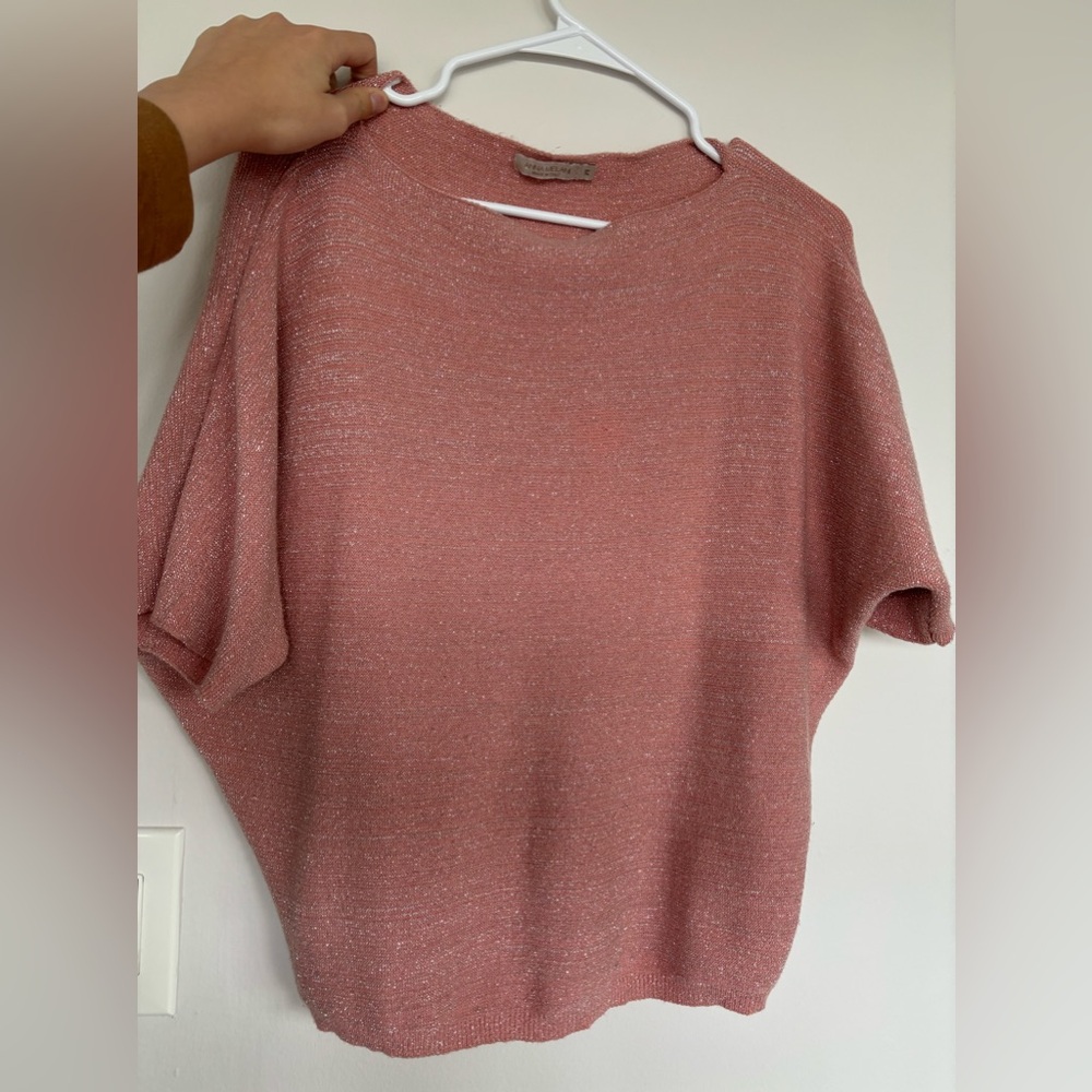 Anna Melani - pink glitter top